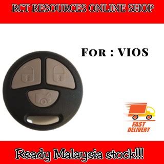 TOYOTA VIOS ALTIS REMOTE 3 BUTTON Replacement Remote Shopee Malaysia