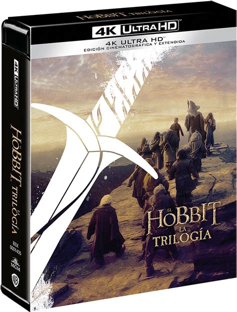 Car Tula De Trilog A El Hobbit Versi N Extendida Ultra Hd Blu Ray