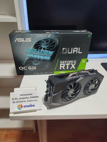 Comprar Asus GeForce RTX 2060 6 GB 1365 1725 Mhz PCIe X16 GPU ENEBA