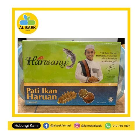 Harwany Pati Ikan Haruan Gamat Ml X Free Shopee Malaysia