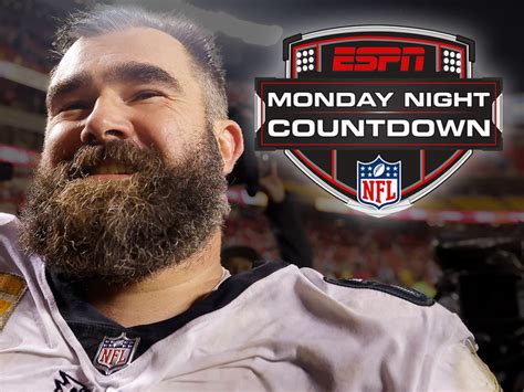 Jason Kelce Reportedly Joining Espns Monday Night Countdown Show