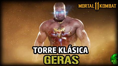 Mortal Kombat 11 Torre Klásica GERAS DIFÍCIL Español Latino