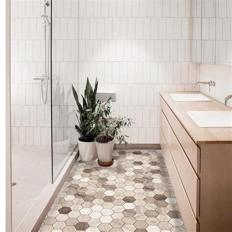 Idées déco Le carrelage hexagonal pour dynamiser votre intérieur