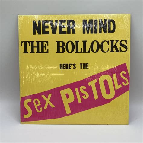 セックス ピストルズ Never Mind The Bollocks The Here S Sex Pistols 勝手にしやがれ 英 Lp 11曲 Virgin Records Sex