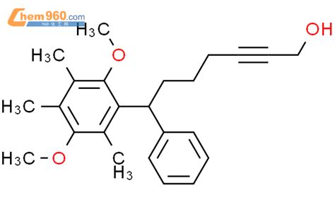 103187 76 4 2 Heptyn 1 Ol 7 2 5 Dimethoxy 3 4 6 Trimethylphenyl 7