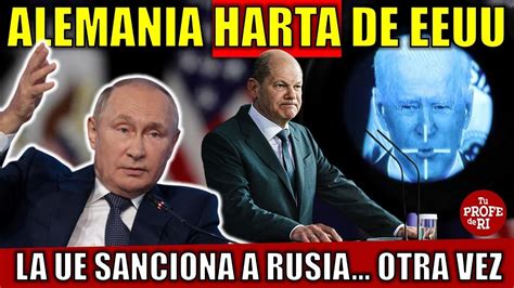 Alemania Harta De Eeuu Reclama Falta De Solidaridad La Ue Sanciona A