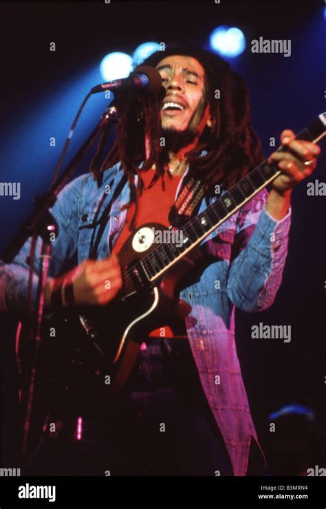 Bob Marley Jamaican Reggae Musician In Stock Photo Alamy