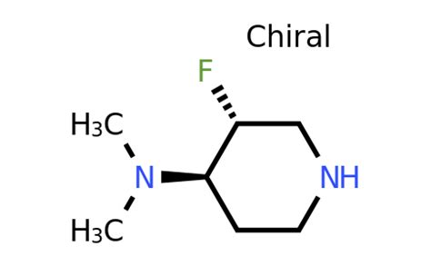 Cas Trans Fluoro N N Dimethyl Piperidin Amine Synblock