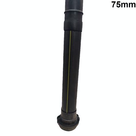 2 5 Kg Cm2 Semi Automatic Kisan Ratan 75mm HDPE Sprinkler Pipe 6m At