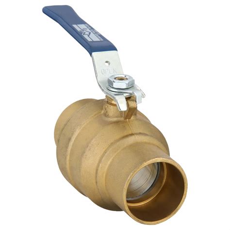 Milwaukee Valve In Brass Manual Two Way Ball Valve Rck