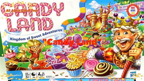 Candy Land Race To Cupcake Gummy Ginger Bread Lollipop Chocolate Ice