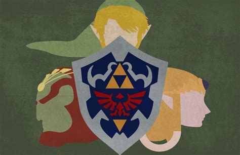 Wallpaper Triforce The Legend Of Zelda Ganondorf Link Princess