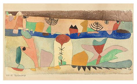 Einzigartig Paul Klee Winterbild Interpretation