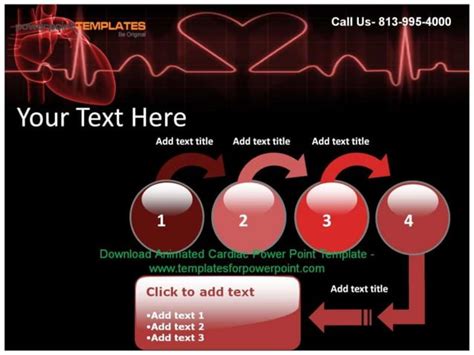 Animated Cardiac Powerpoint Template