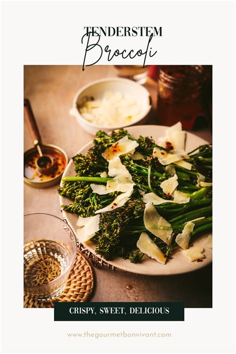 Roasted Tenderstem Broccoli With Honey And Parmesan Broccolini