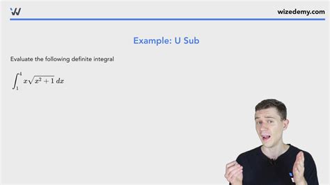 Integration By Substitution U Substitution Wize University Calculus