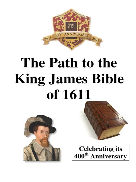 The Path To The King James Bible Of 1611 Celebrating Its 400