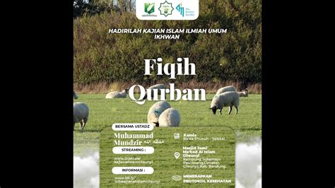 Fiqih Qurban Ustadz Abu Ibrohim Muhammad Mundzir YouTube