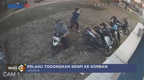 Aksi Dua Pelaku Curanmor Bersenpi Di Ciracas Kepergok Korban Terekam