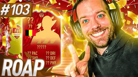 JE PACK LE MEILLEUR JOUEUR DE LA SEMAINE EN ROUGE ROAP 103 YouTube