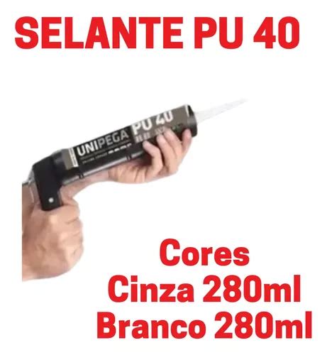 Silicone Adesivo Pu40 Selante De Poliuretano 400g Cola Parcelamento