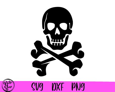 Skull And Bones Svg Skull And Bones Png Skull And Crossbones Etsy