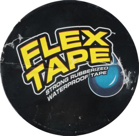 Flex Tape Black Rubberized Waterproof Tape, 8 in x 5 ft - Pick ‘n Save