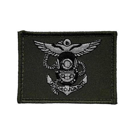 RAN – Clearance Diver Patch (Green) - P774 | Allied Militaria