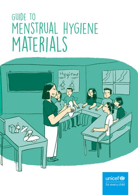 Guide To Menstrual Hygiene Materials Resources • Susana