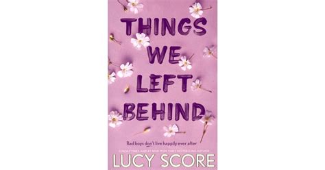 Score Lucy Things We Left Behind Pokkari K Ruoka Verkkokauppa