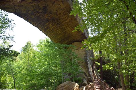 Hiking Natural Bridge In Red River Gorge Red River Gorge Natural Bridge Incredible Places