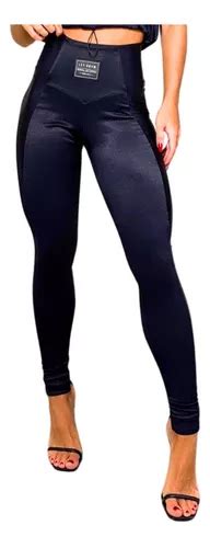 Calça Legging Feminina Cintura Alta Chapa Barriga Lets Gym