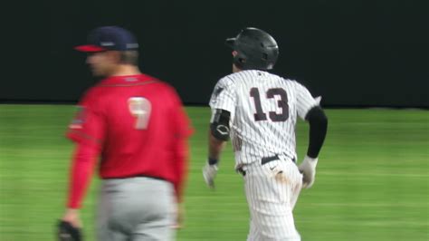 Somerset Catcher Donny Sands Cranks First Double A Home Run Off Of