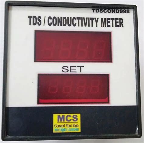 MCS 0000 To 9999 Digital TDS Meter For Industrial Packaging Type