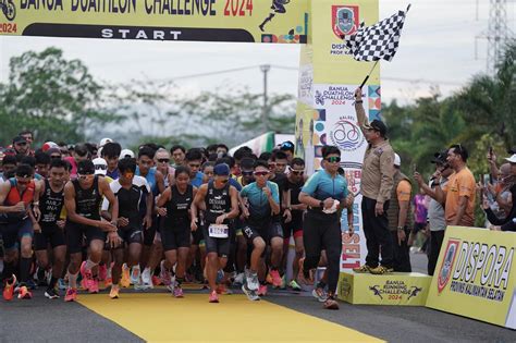 Banua Duathlon Challenge Resmi Dibuka Media Center Provinsi