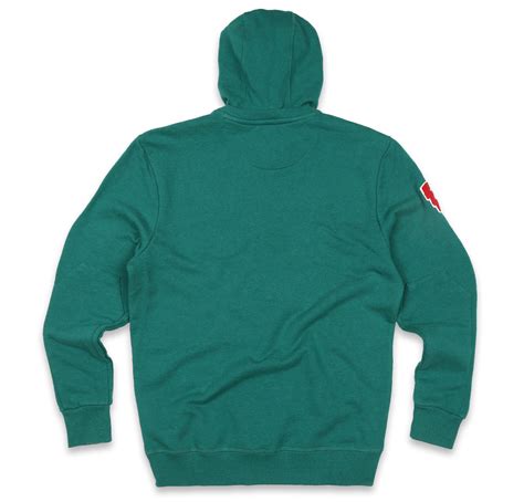 Royal Enfield Daydream Hooded Sweatshirt Green Twisted Moto Royal