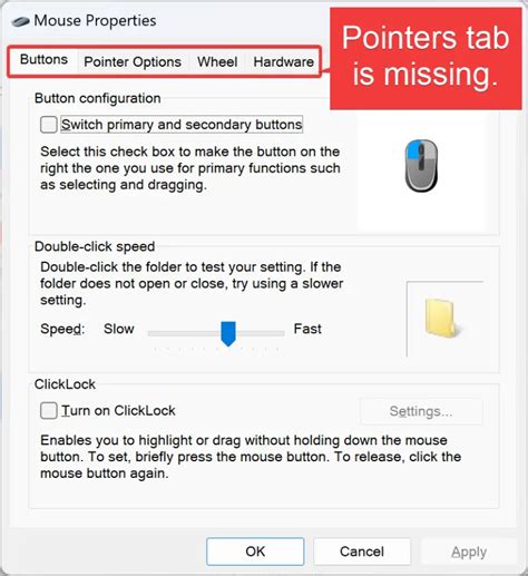 How To Enable Or Disable Changing Mouse Pointers In Windows 11 Or 10