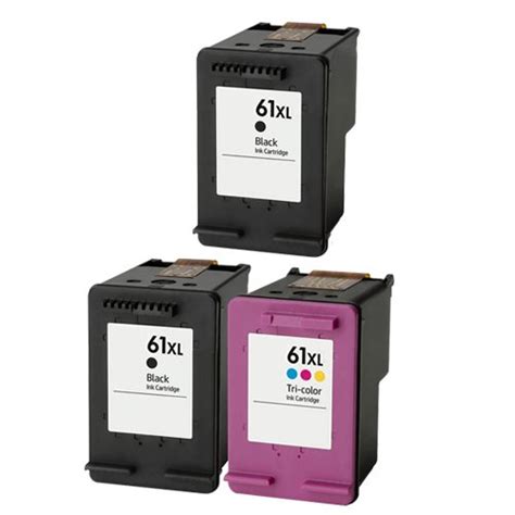 HP 61XL Remanufactured Ink Cartridge 5-Piece Combo Pack