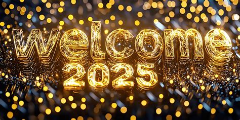 Welcome 2025 Banner Background Images Hd Pictures And Wallpaper For