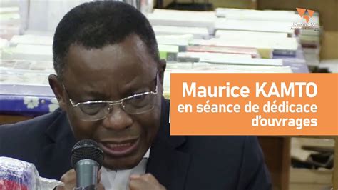 Maurice KAMTO en séance de dédicace d ouvrages YouTube