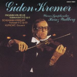 Cdjapan Paganini Violin Concerto Gidon Kremer Vn Heinz Wallberg