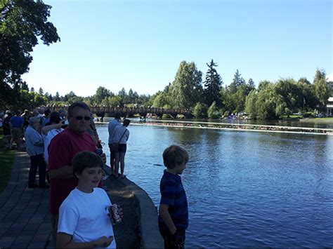 Duck Race Photo Gallery The Great Drake Park Duck Race Bend Oregon