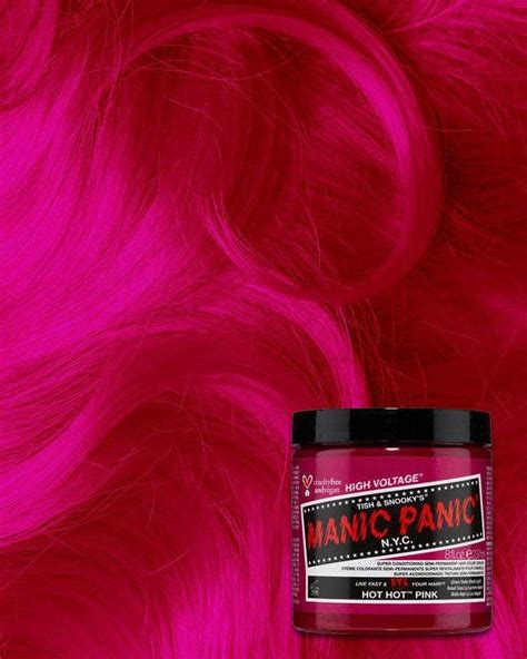 237 Ml Manic Panic Hot Hot Pink Classic Hårfärg Blue Fox