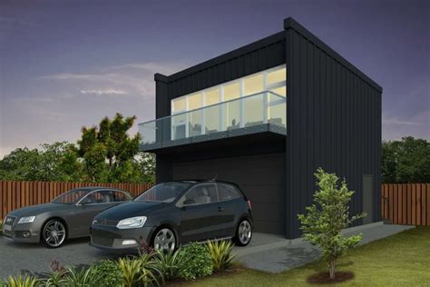 Double Garage with Flat Loft - Hybrid Build - Craftsman Builders