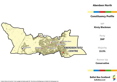 Aberdeen North Constituency Map – Ballot Box Scotland