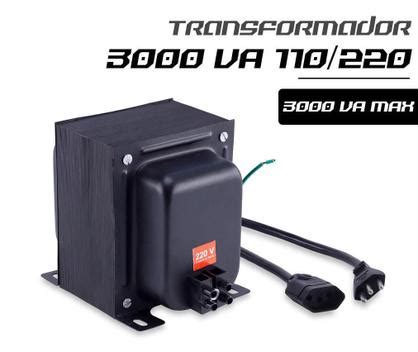 Auto Transformador Autotrafo 3000VA BIVOLT Slim Premium Force Line