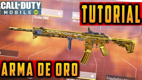 Como Conseguir Las Armas De Oro Gratis Y Rapido Tutorial Cod Mobile