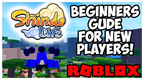 BEGINNERS GUIDE FOR NEW PLAYERS IN SHINDO LIFE ROBLOX YouTube