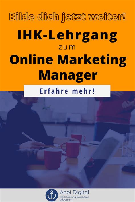 Online Marketing Manager Weiterbildung IHK Marketing Manager Online