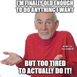 Old Man Shrugging Meme Generator - Imgflip